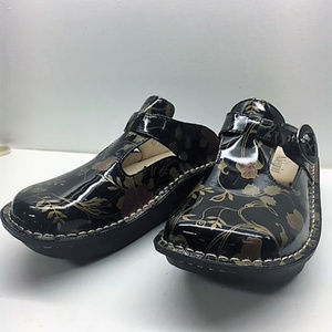 PAIR OF ALEGRIA FLORAL PATTERN SHOES